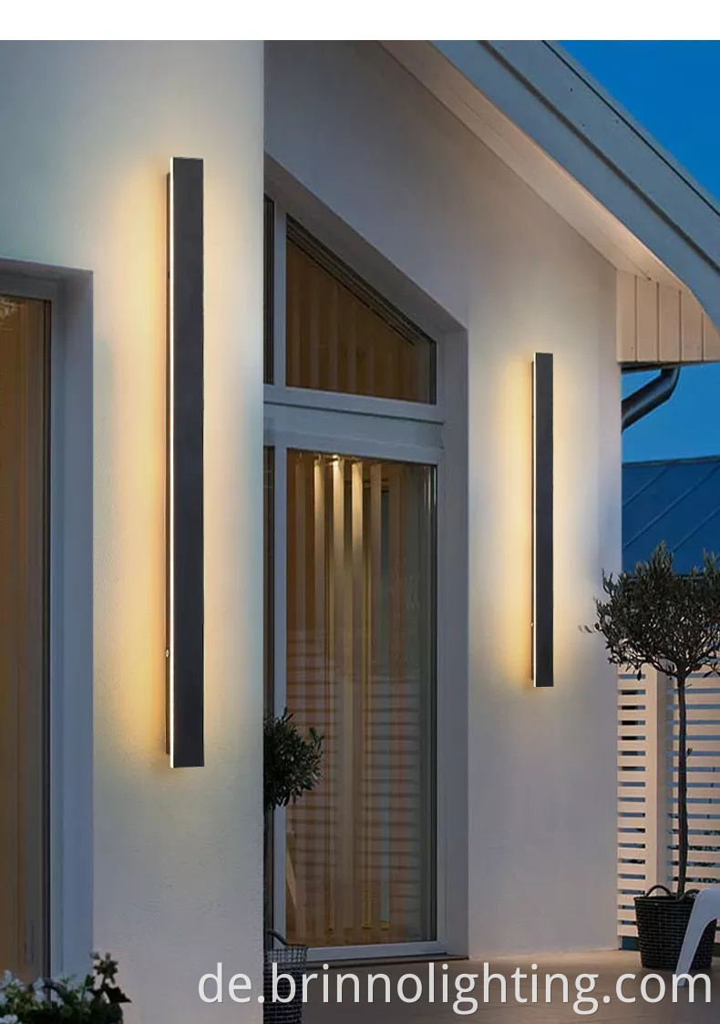 New Design Nordic Waterproof Outdoor Wall Lamp 